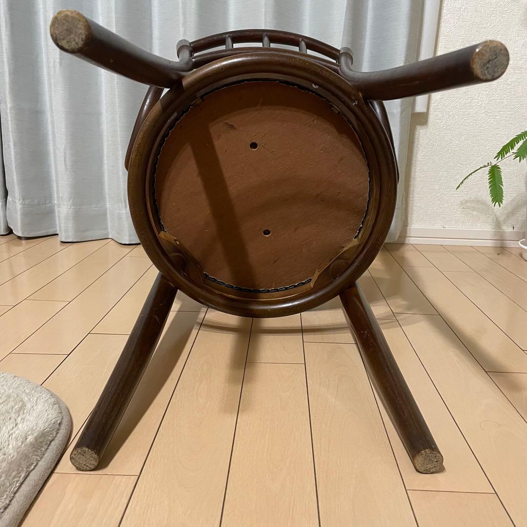 秋田木工 ベントウッドチェア ダイニングチェア 木製椅子 レトロ ヴィンテージ