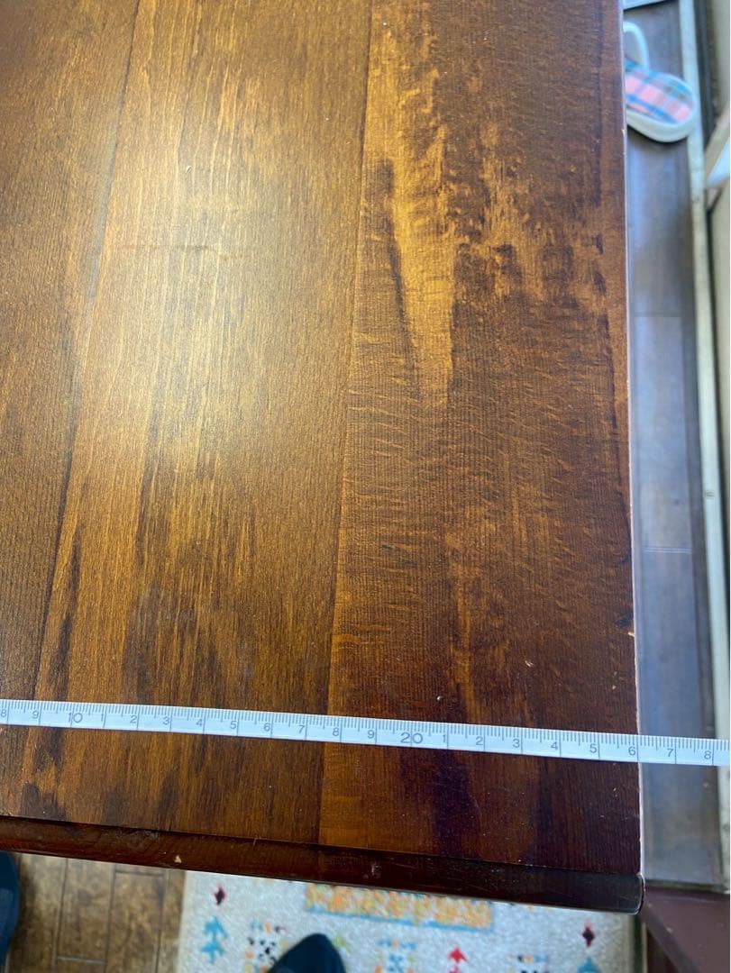 オールドカリモク マガジンラック／サイドキャビネット 木製 ヴィンテージ