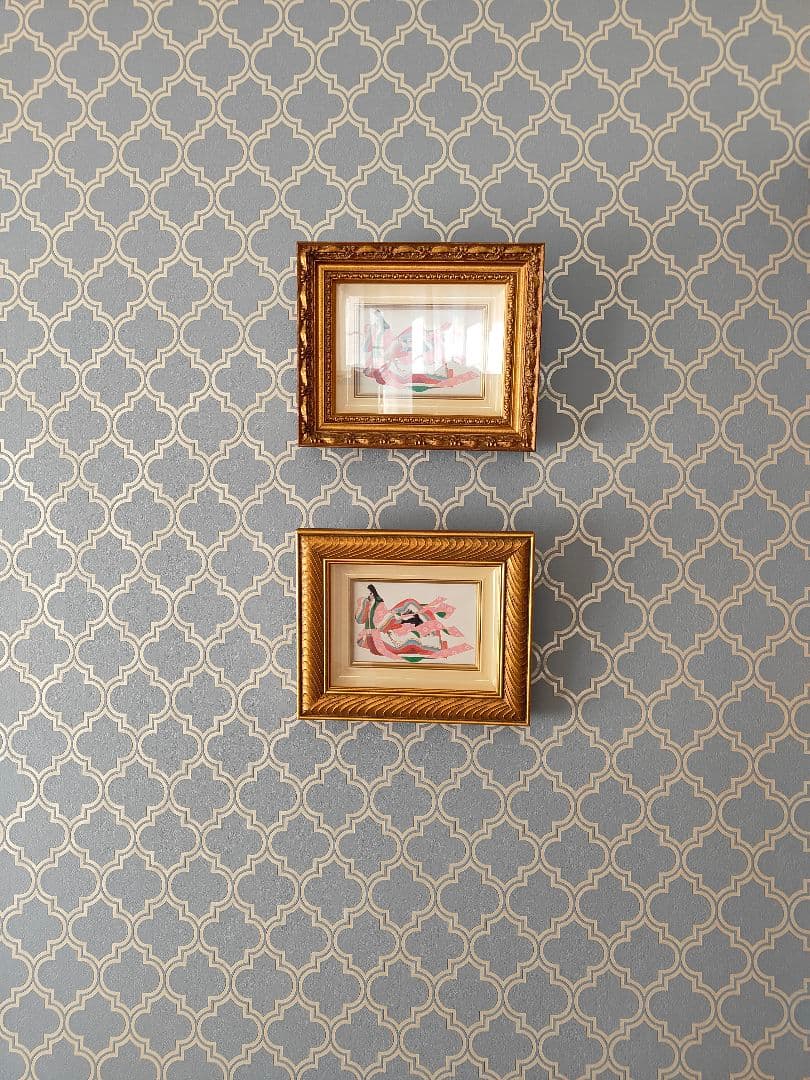 【貴重】アンティークゴールド装飾フォトフレーム額縁