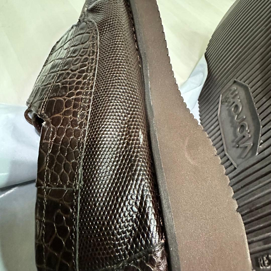 ほぼ未使用☆SEBAGOコラボ☆レザーシューズ☆EU43☆ブラウン