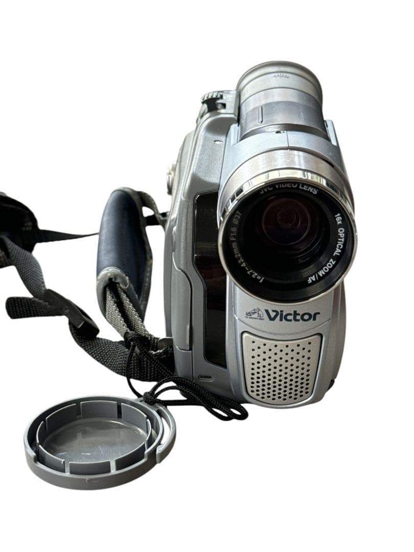 【美品】Victor デジタルビデオカメラ GR-D50K 200倍 動作品