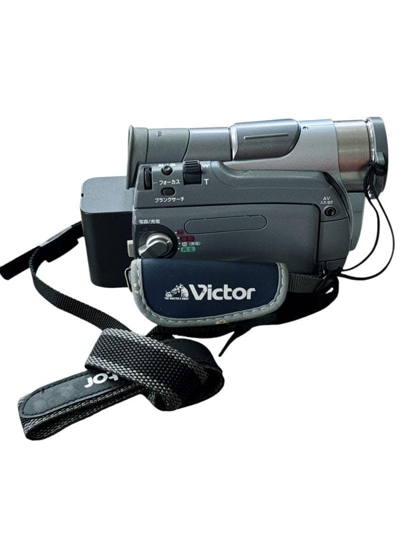 【美品】Victor デジタルビデオカメラ GR-D50K 200倍 動作品