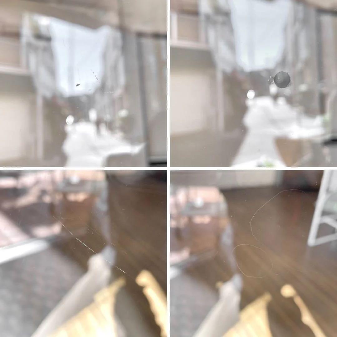 チーク材×ガラス センターテーブル ローテーブル 北欧 Vintage