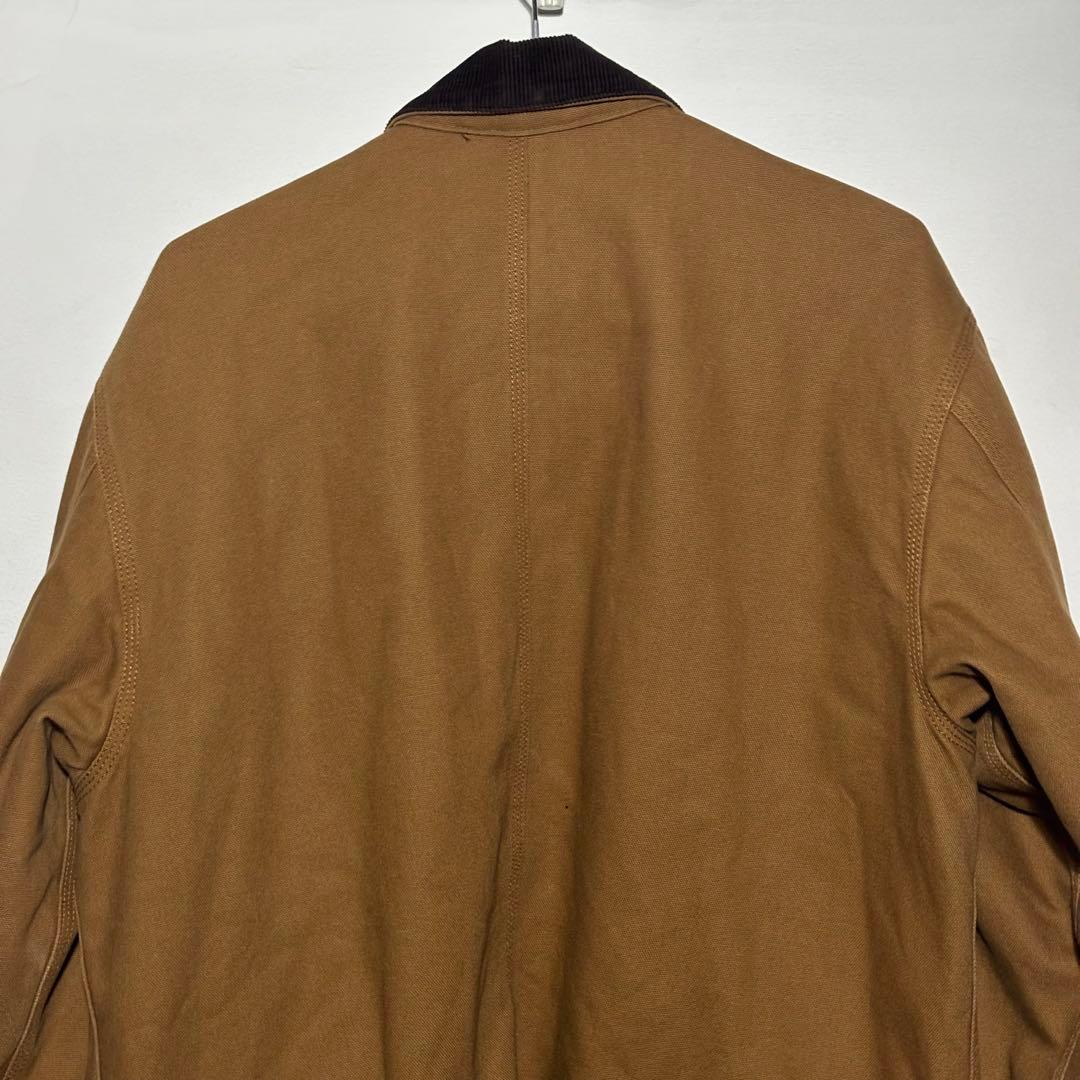 古着Carhartt ブラウン カバーオール　カーハート　ミシガンチョアコート