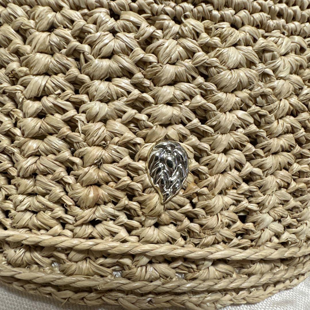 美品✨ヘレンカミンスキー ラフィアハット　麦わら帽子　UPF50＋