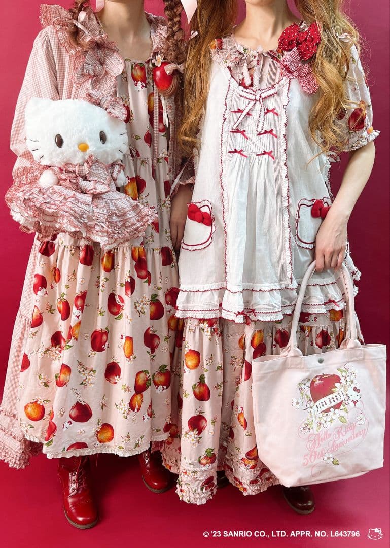 ♡ピンクハウス　ハローキティ　ぬいぐるみ♡ピンク ギンガム