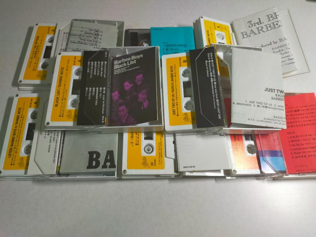 バービーボーイズ　BARBEE BOYSミュージックテープ　レアワッペンタオル付