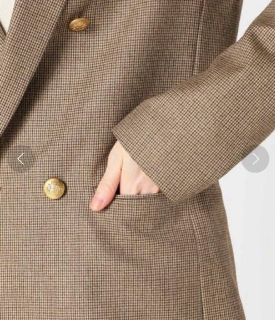 【定価3.6万】イエナ　ダブルブレストジャケット　38 テーラードジャケット