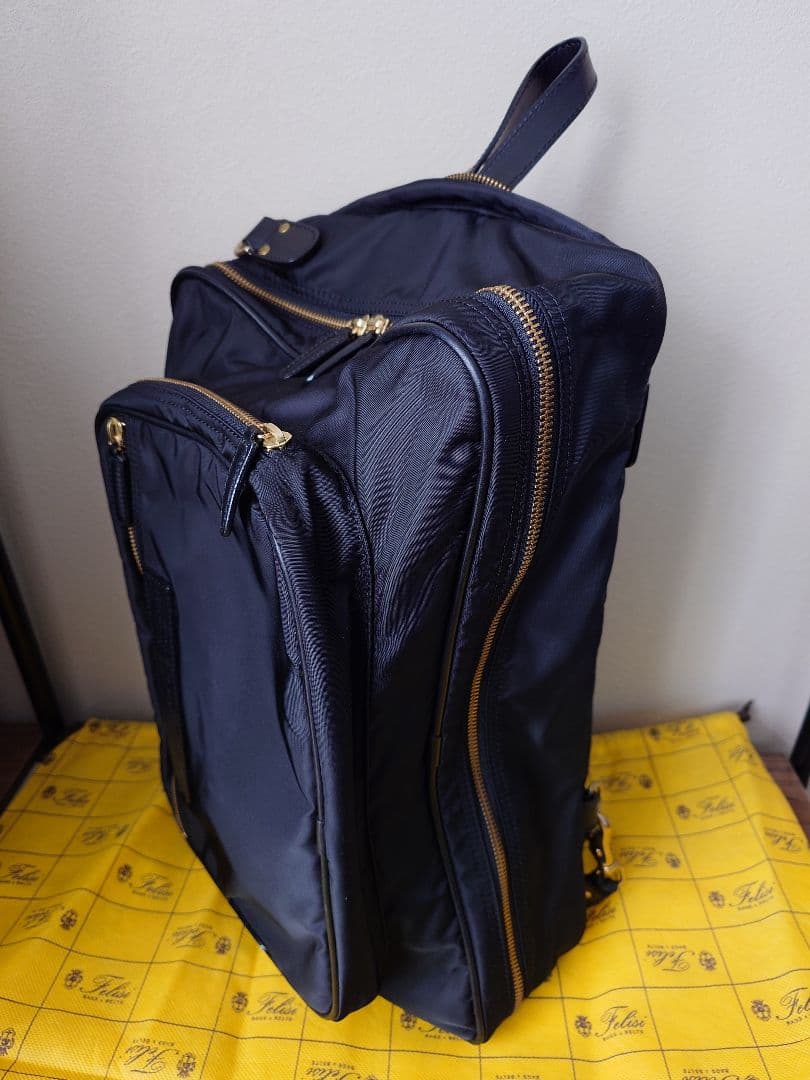 ヒッキー様 美品 Felisi 3way ビジネスバッグ ブラック 保存袋付き
