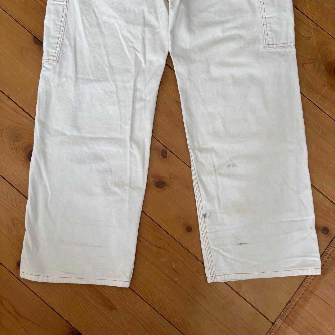 ビンテージ BIC MAC ダック地 ダブルニー　エプロン付　オーバーオール