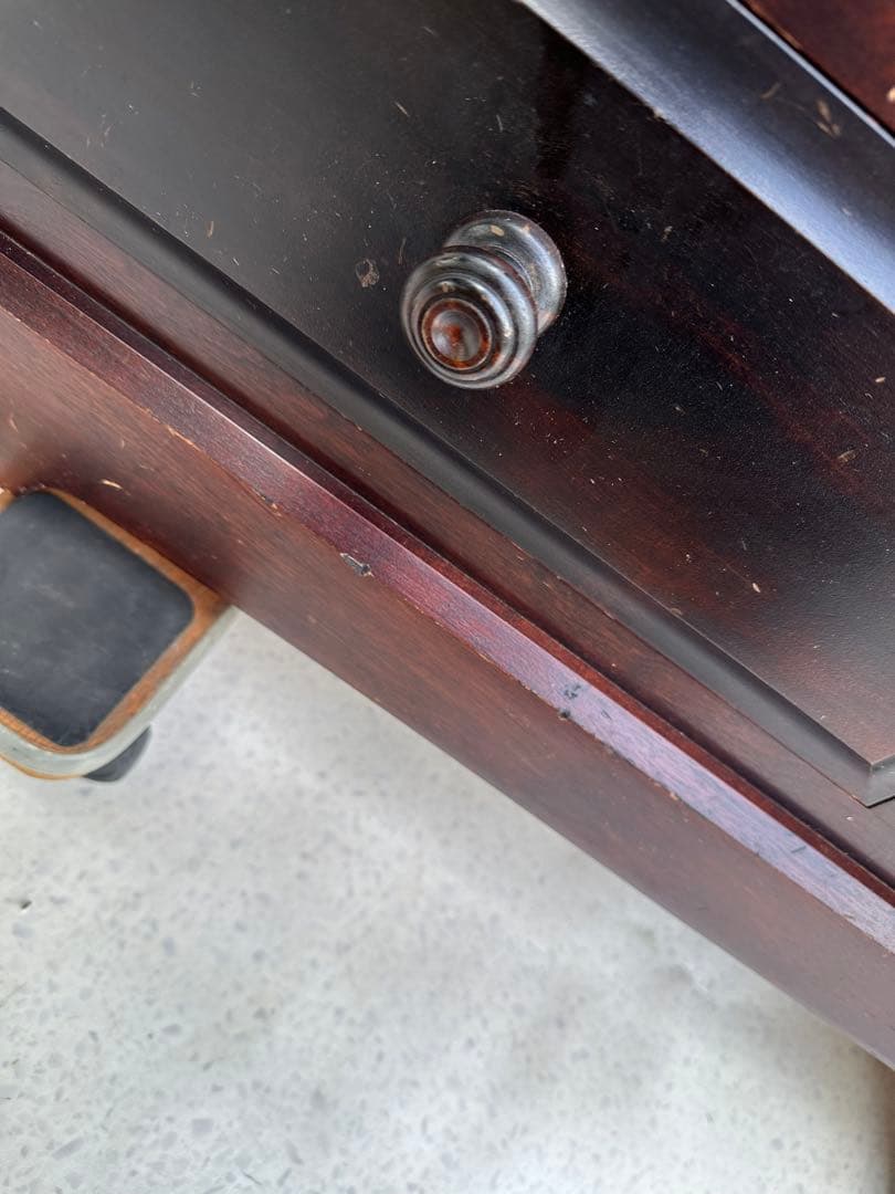 北海道民芸家具 キャビネット 飾り棚 本棚 収書棚 ブックシェルフ 樺材