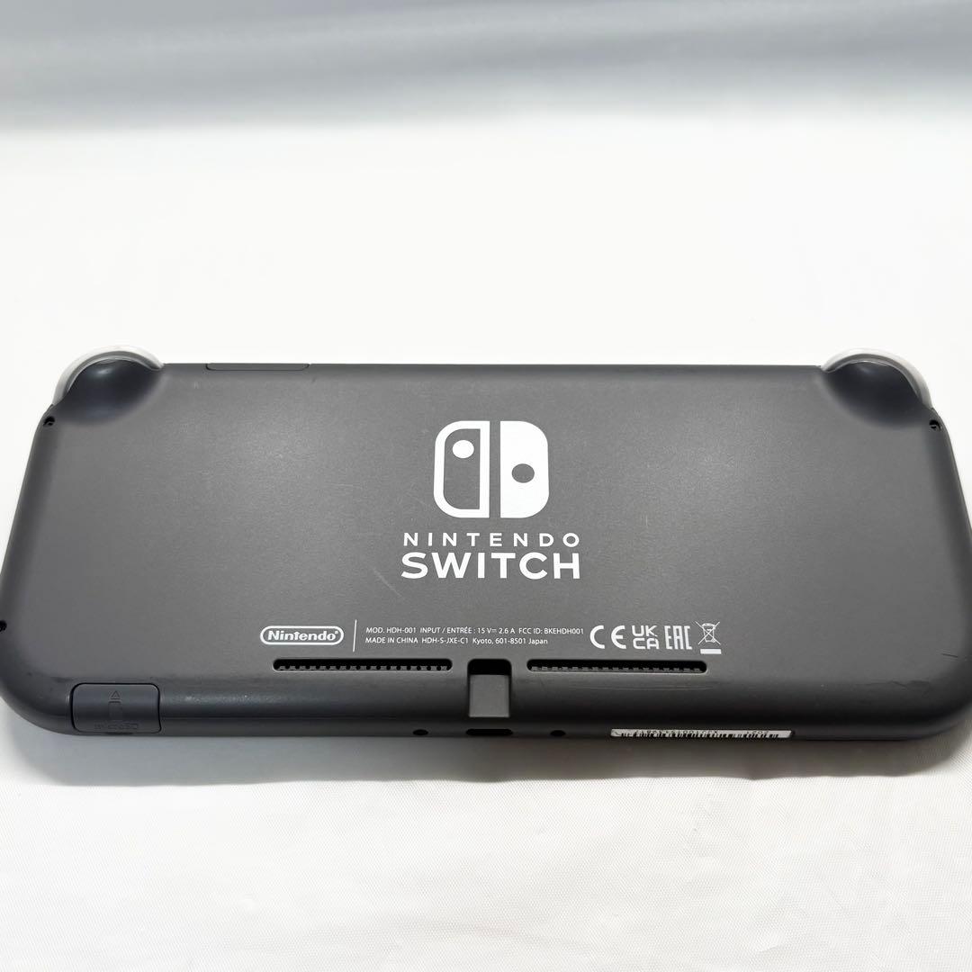 【良品☆】任天堂 Switch Lite グレー 本体 純正充電器 動作確認済み