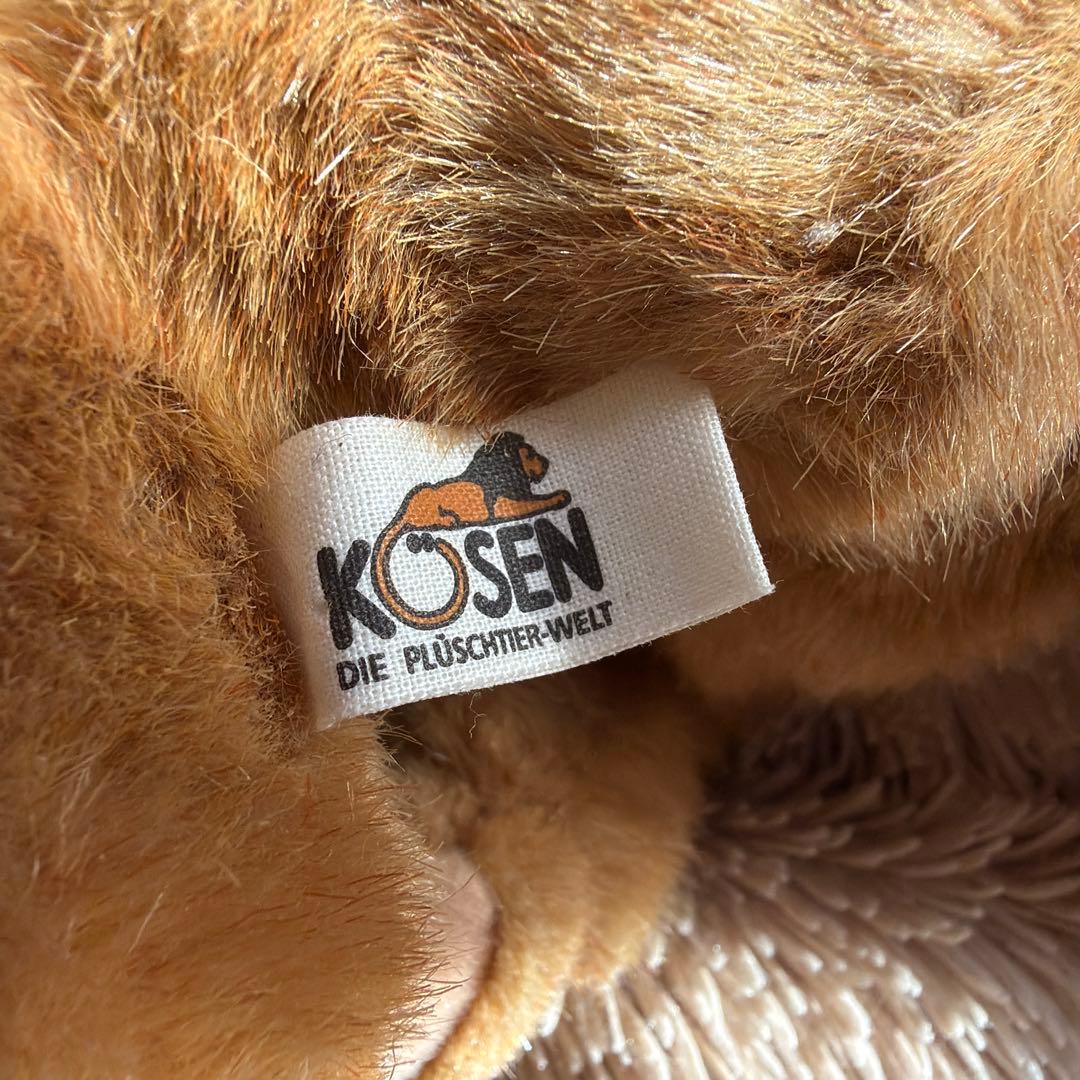 KÖSEN ぬいぐるみ リスザル　ヴィンテージケーセン