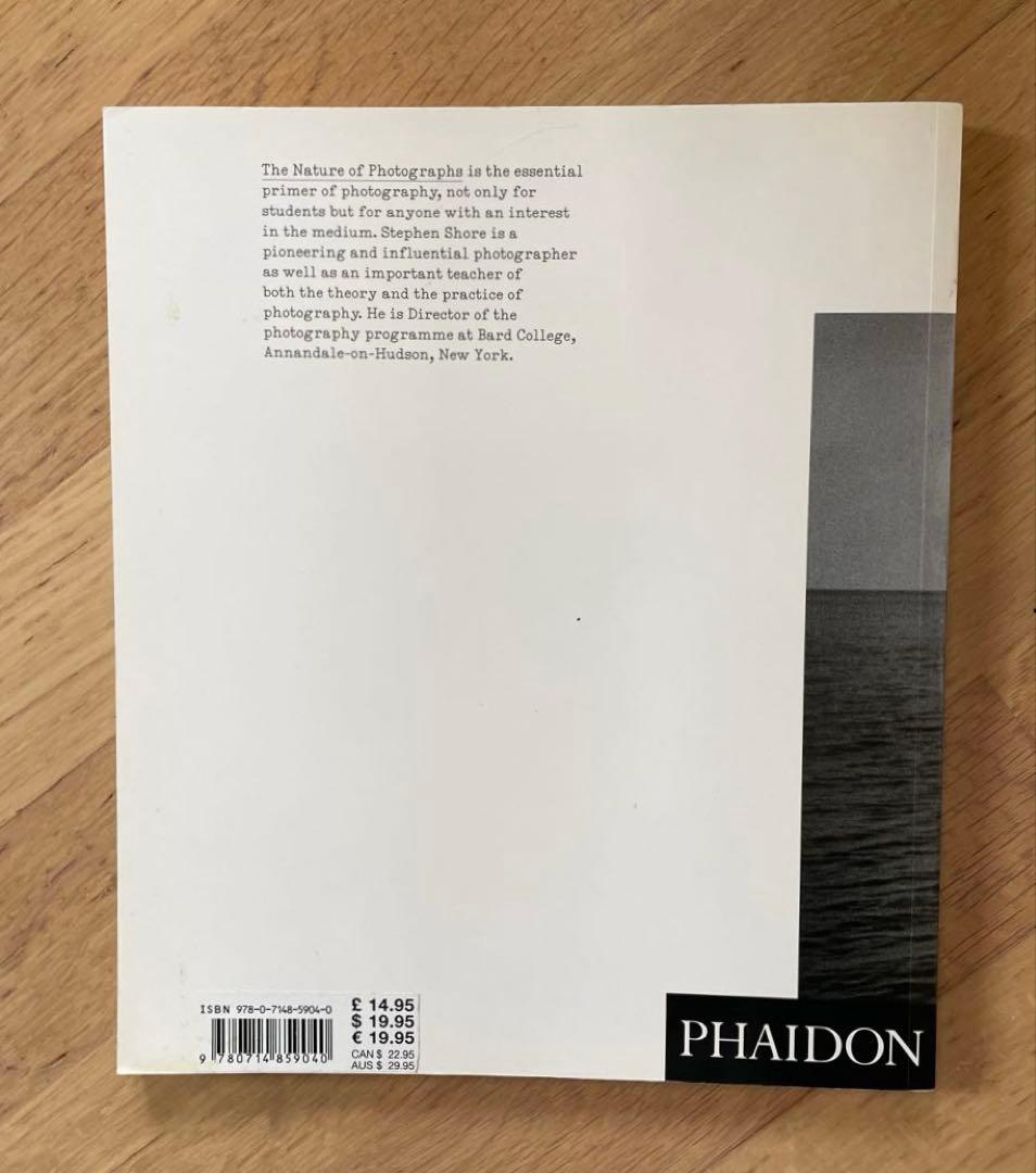 The Nature of Photographs 写真の本質