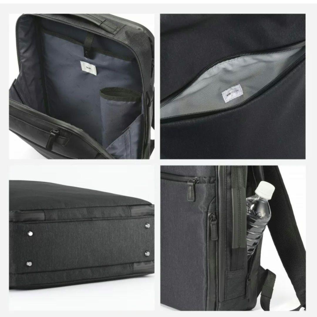 【極美品】エースジーン ガジェタブルヘザー2 リュック バックパックブラック