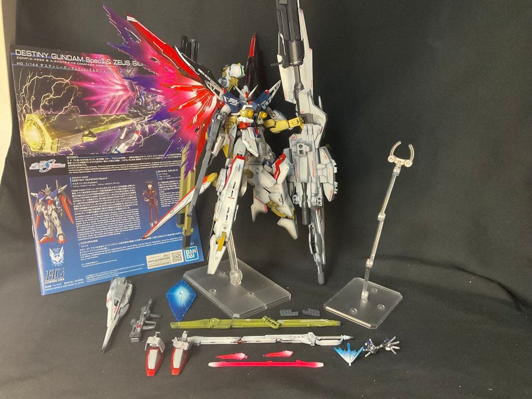 ジュンデスティニーガンダム SpecII ゼウスシルエット&光の翼　完成品