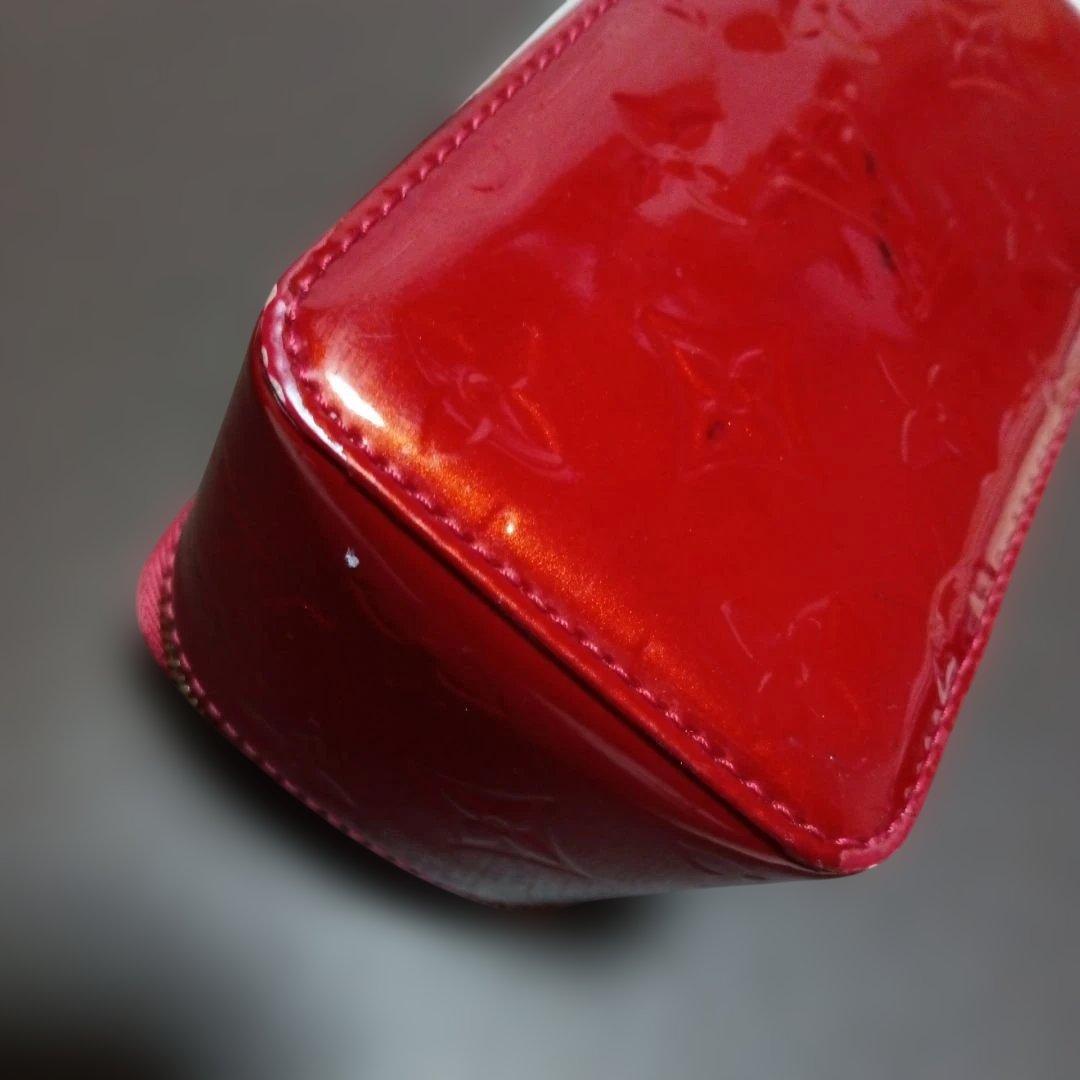 ルイ・ヴィトン　ヴェルニ　赤いエナメルボックス型　ジュエリーケース　小物入れ