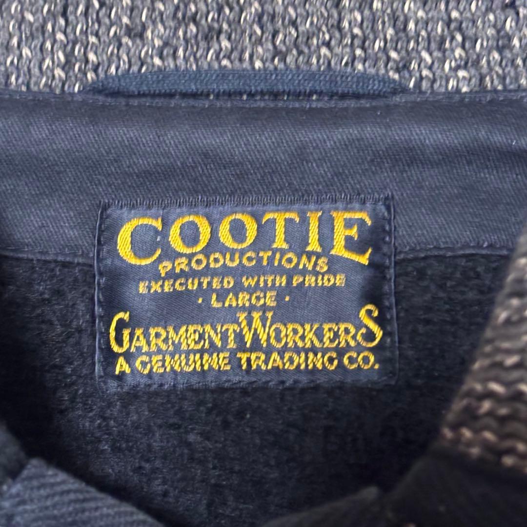 COOTIE PRODUCTIONS ビーチクロス　レザー　ウール　ジャケット