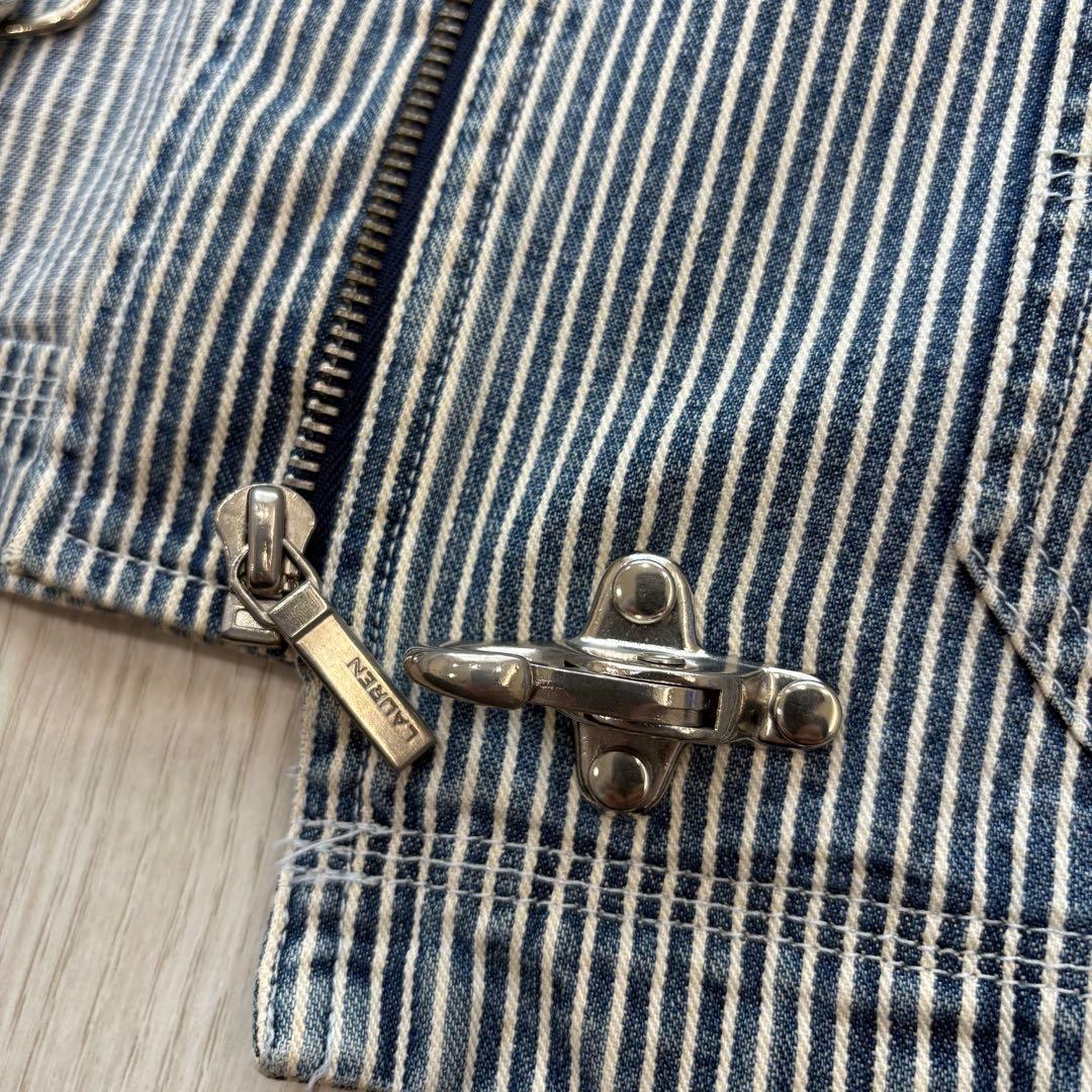 【希少】RALPH LAUREN ファイヤーマンコート ヒッコリー L