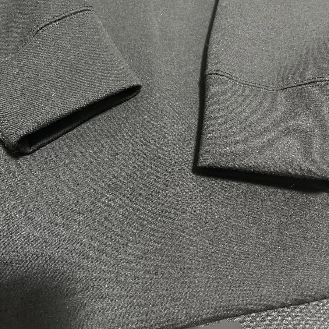 Whim Gazette ダンボールプルオーバー レディース M 黒