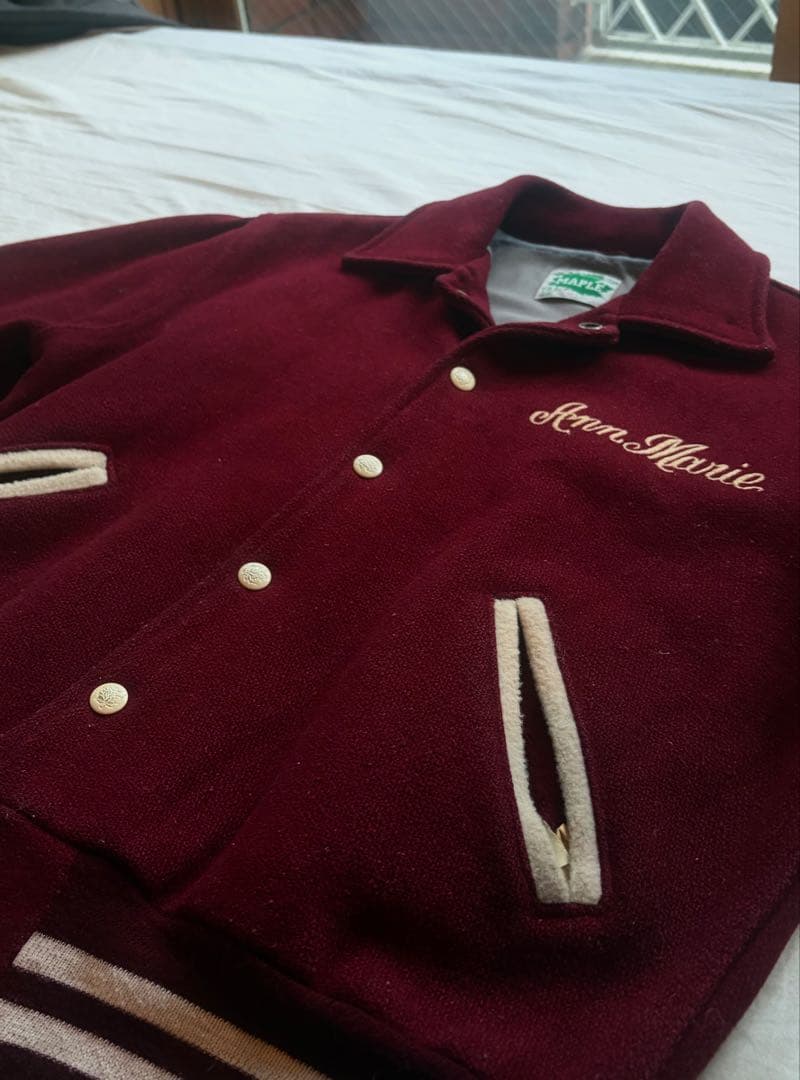 MAPLE バーガンディ スタジャン ヴィンテージ 50s 60s 80s