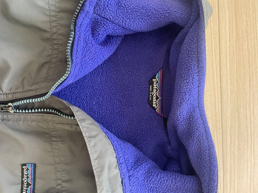 パタゴニア　シェルドシンチラ　三角タグ　80s usa製