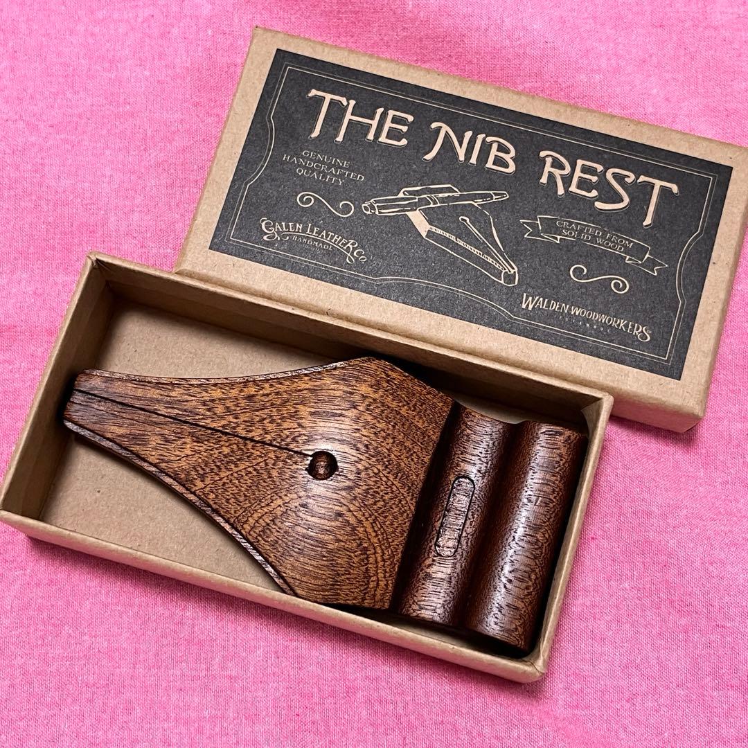 galen leather ペンレスト マホガニー