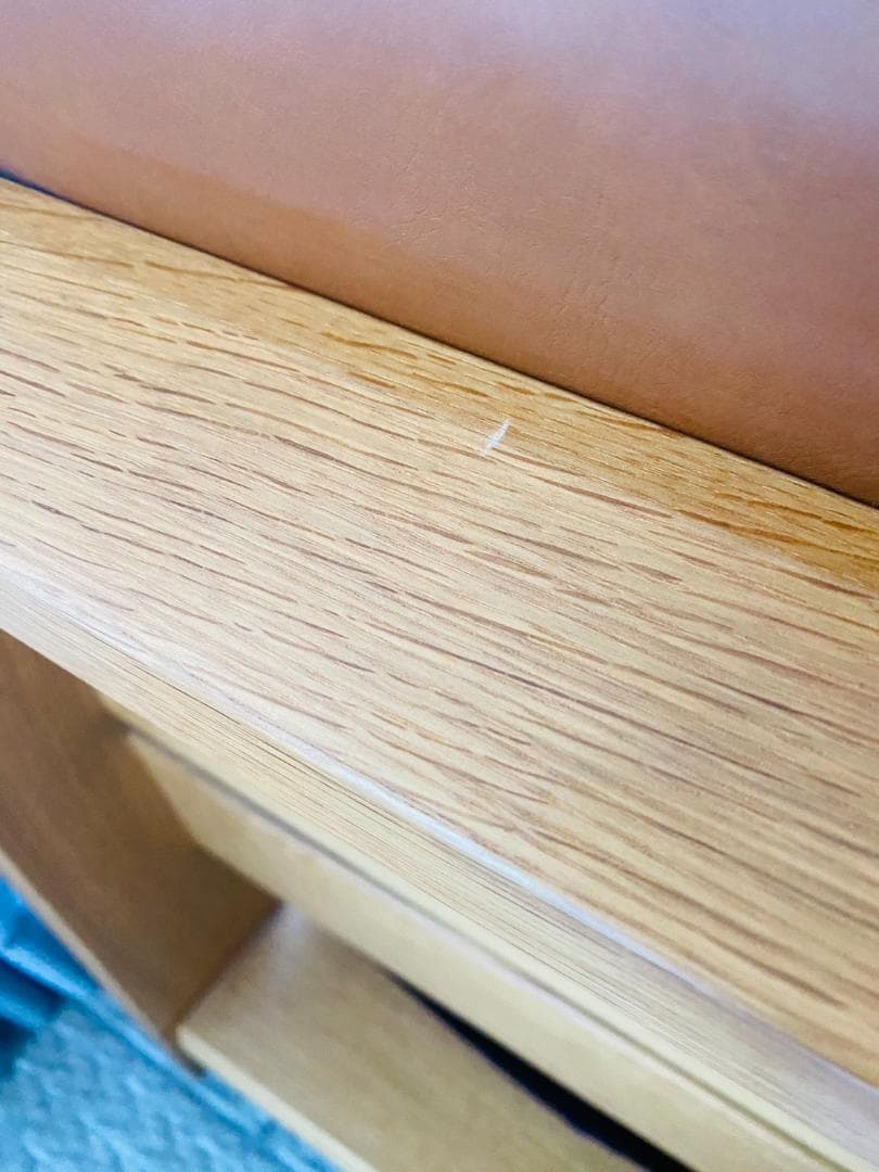 【リビングハウス】ソファ＋オットマン（お部屋がスッキリ広く見えるローソファ）