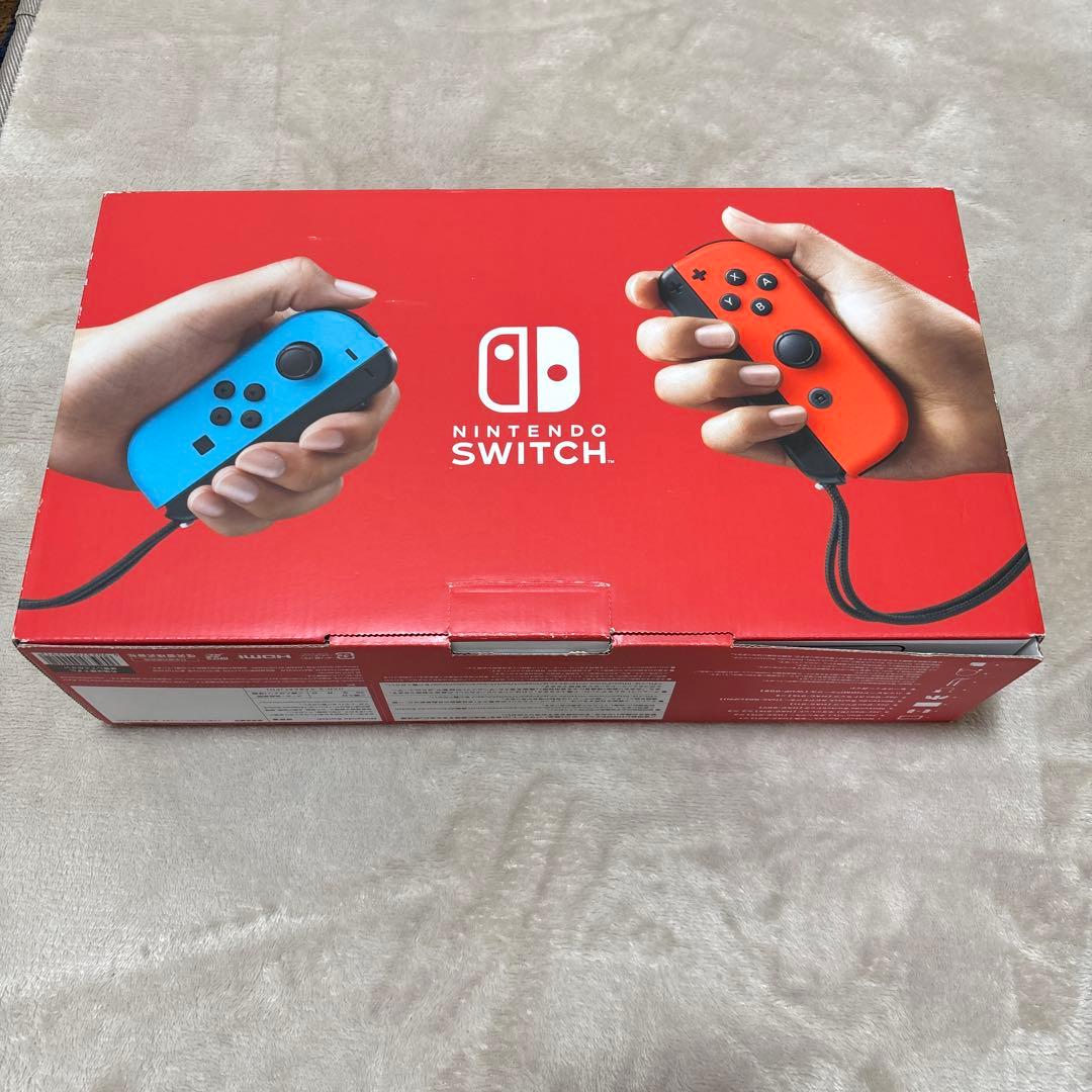 Nintendo Switch 本体 青/赤 箱付き