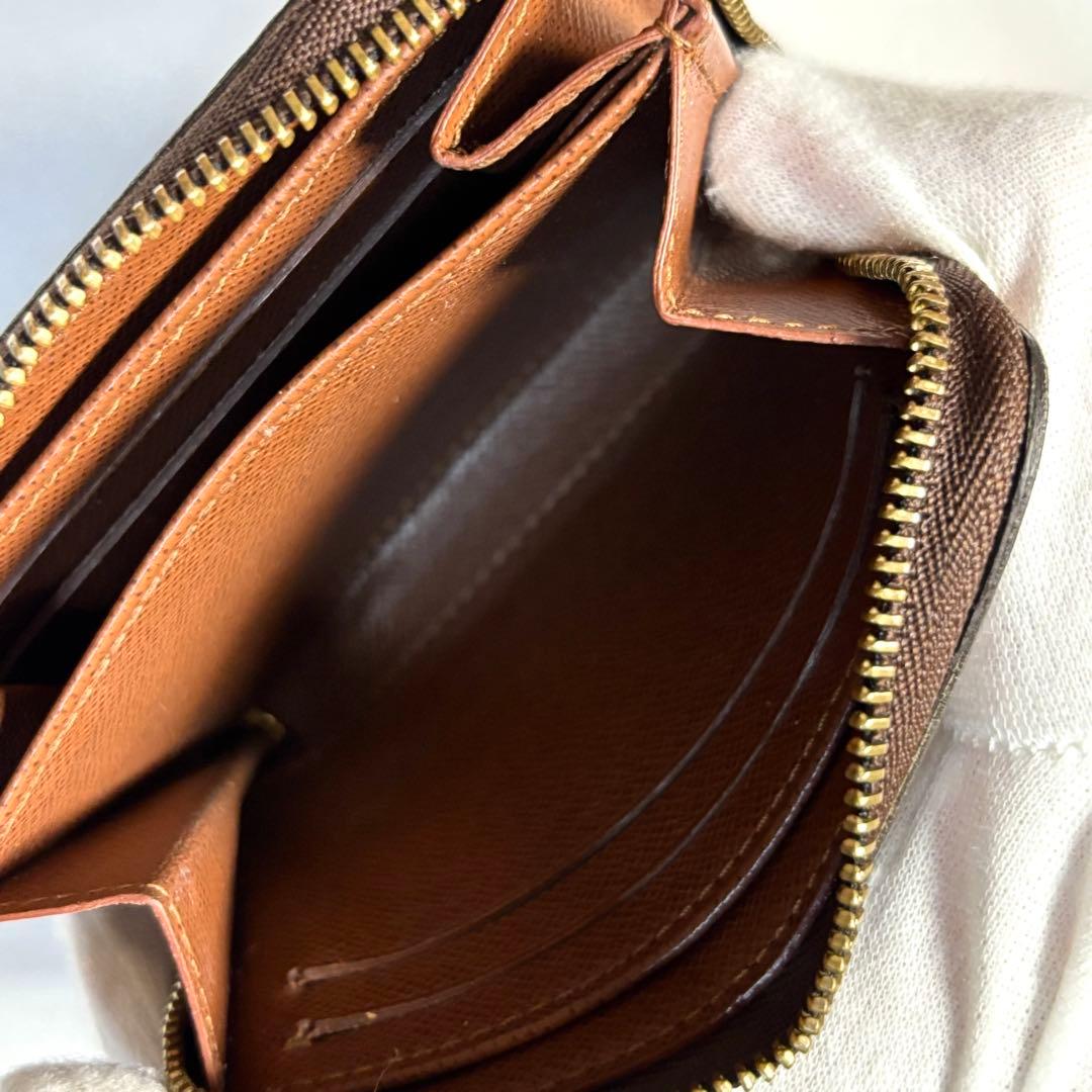 【極美品】ルイヴィトン モノグラム ジッピーパース　ラウンドファスナー