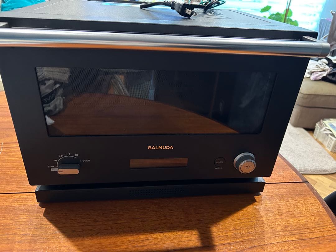 2022年製 BALMUDA オーブンレンジ ブラック E05エラー ジャンク