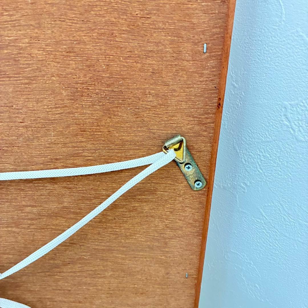 英国長　姿見 ウォールミラー アンティーク調 木製 花柄　鏡　ビンテージ