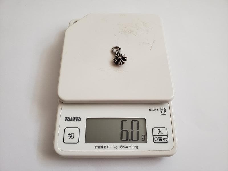 け*ゅ様 Chrome Hearts／CH Plus Cham ／シルバー／92