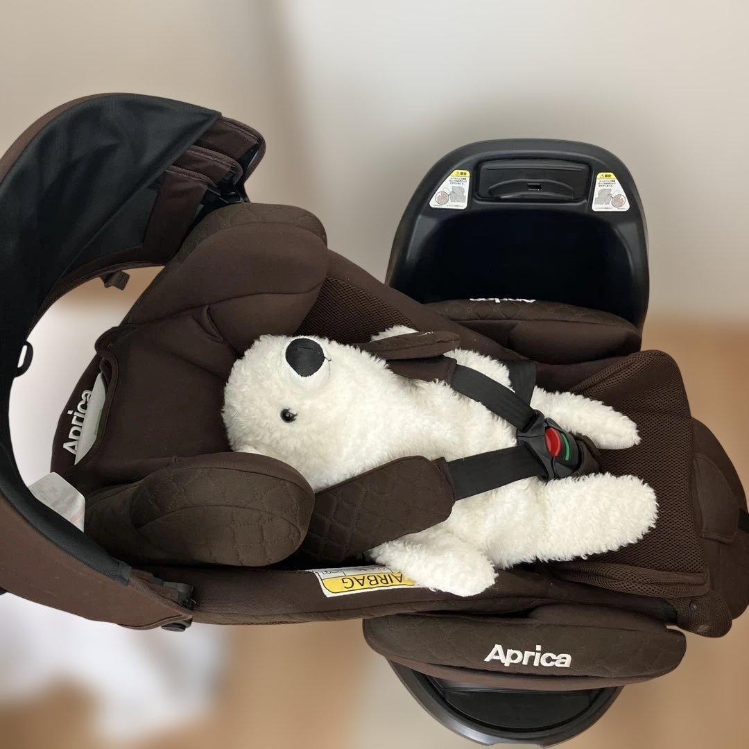 N.G様　Aprica フラディアグロウ　ISOFIX ブラウン