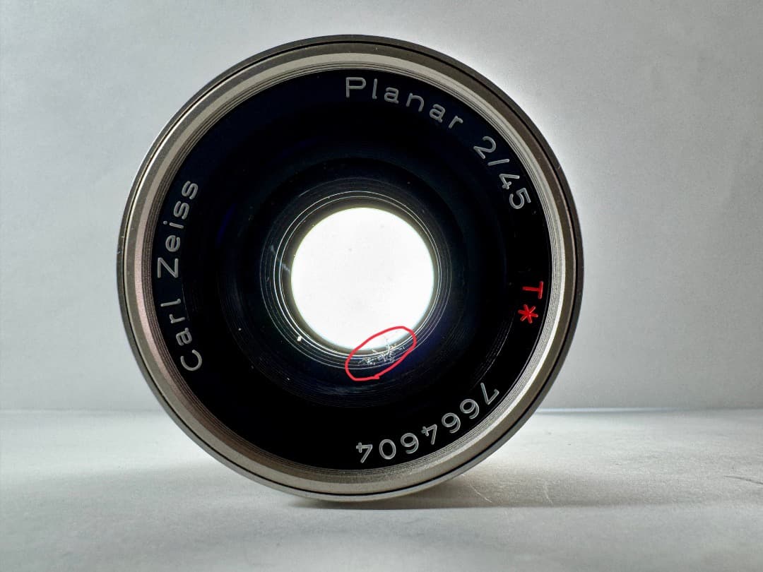 コンタックス CONTAX Planar T* 45mm F2