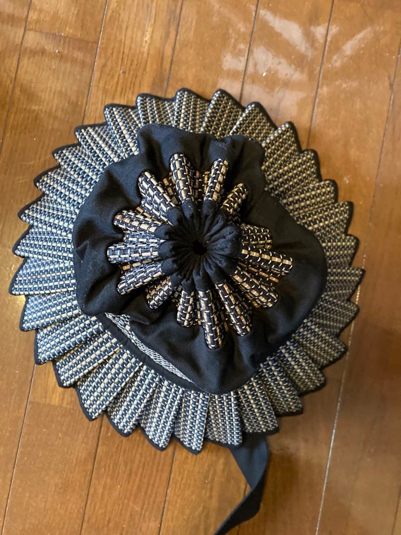 【正規品】 ローナマーレイ ブラックL美品麦わら帽子monako