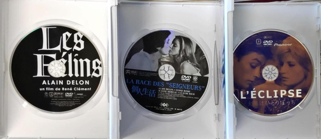 太陽がいっぱい、ボルサリーノ等 アランドロンセット セル、レンタル 廃盤レア希少