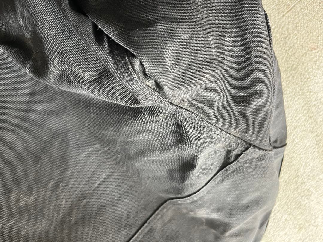 n*o様 90s Carhartt USA ダックジャケット フェード　ブラック