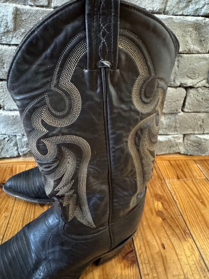 KKrrTONY LAMA ウエスタンブーツ リザード 85715 8H