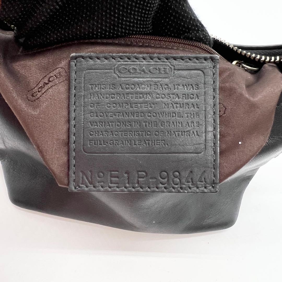 バッグ Old Coach 9844 Shoulder bag Leather y2k