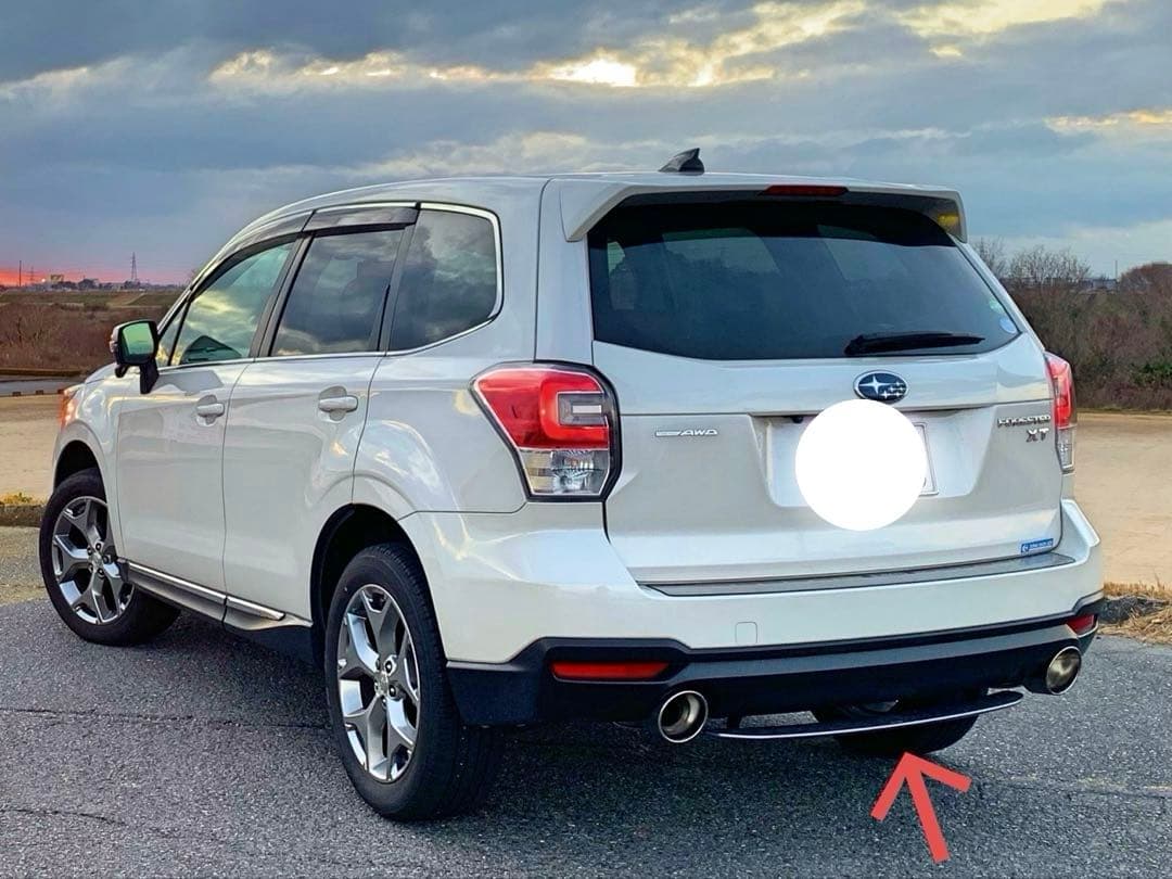 SJ フォレスター STI リヤアンダースポイラー