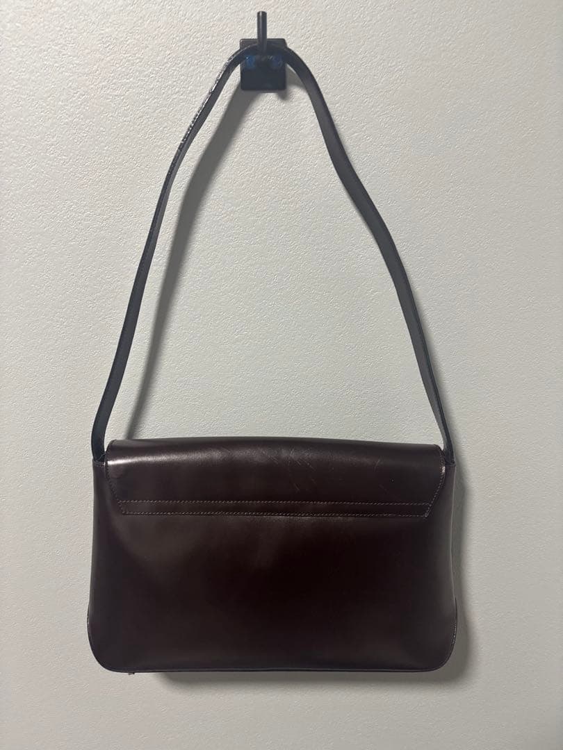 バーバリー ヴィンテージ burberry ショルダーバッグ レザー ブラウン