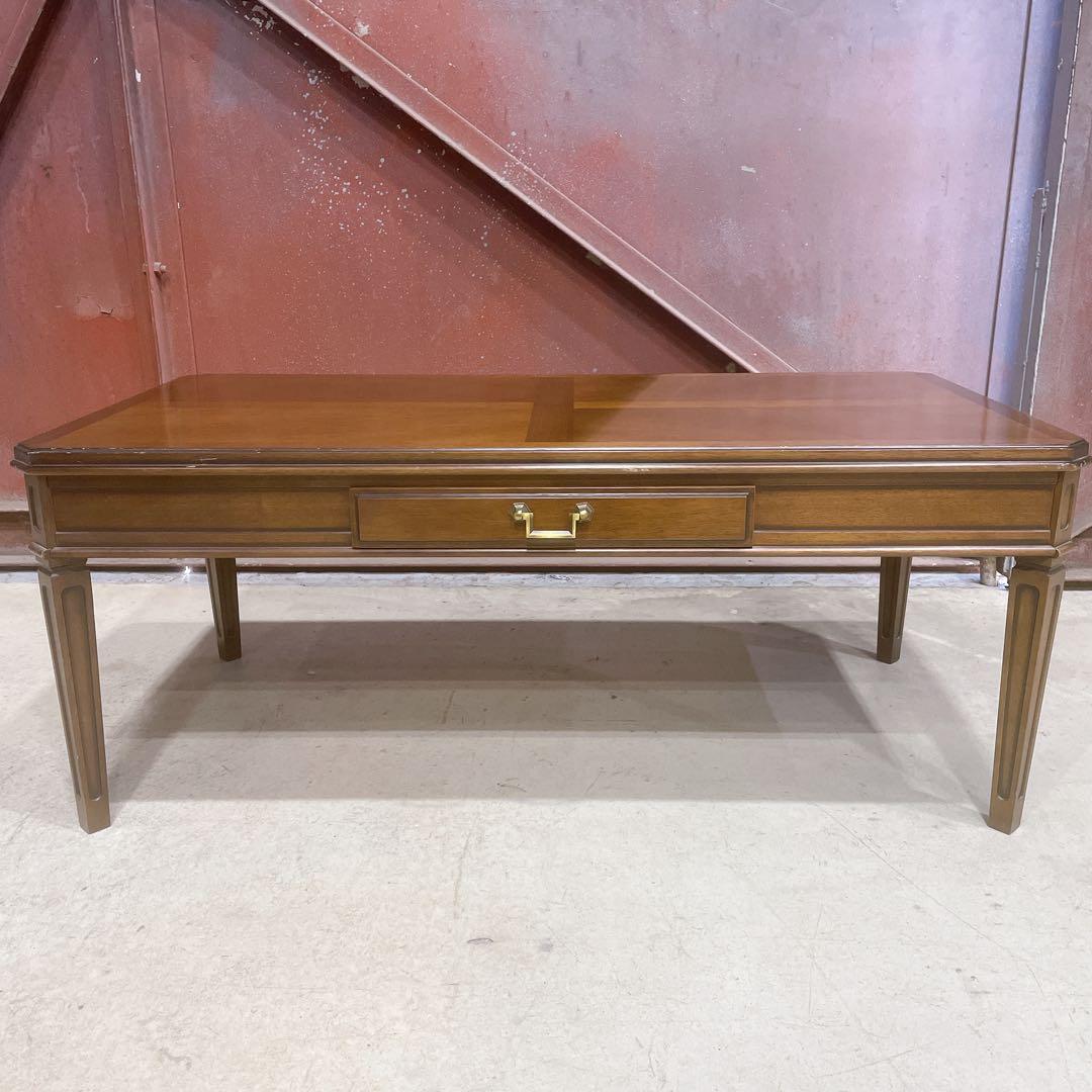 【美品】maruni マルニ木工 地中海 センターテーブル リビング 高級家具