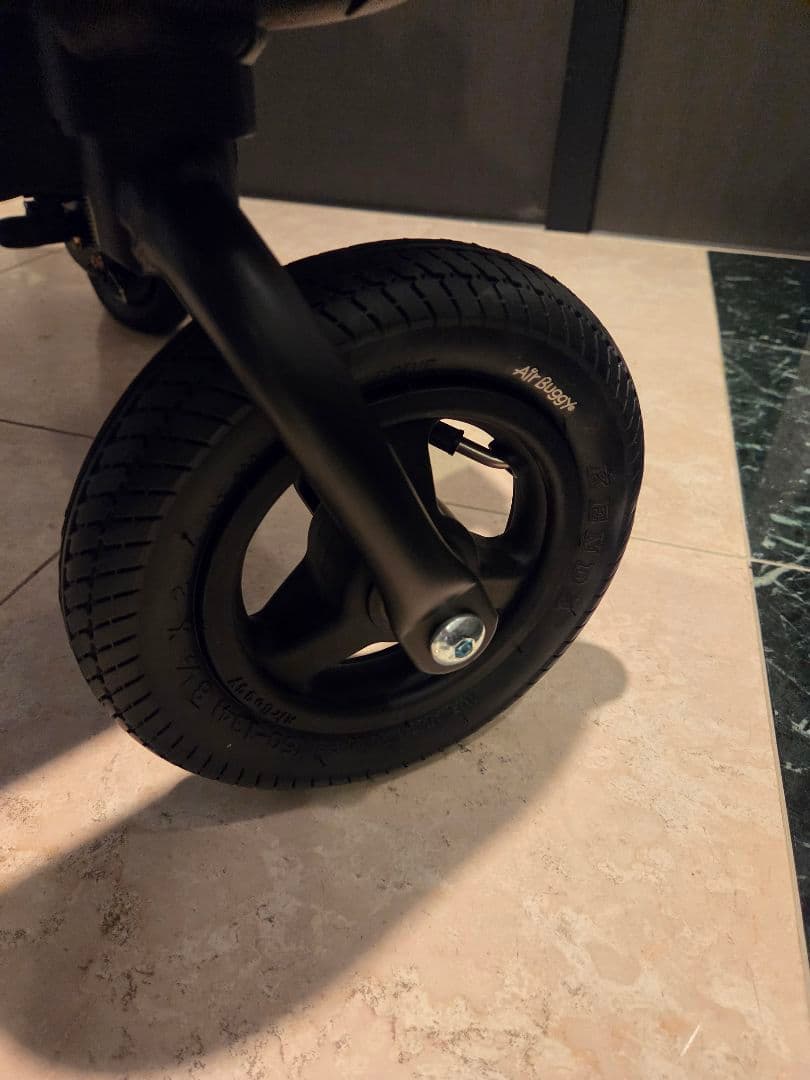 AirBuggy 犬用カート ブラウン メッシュカバー付き