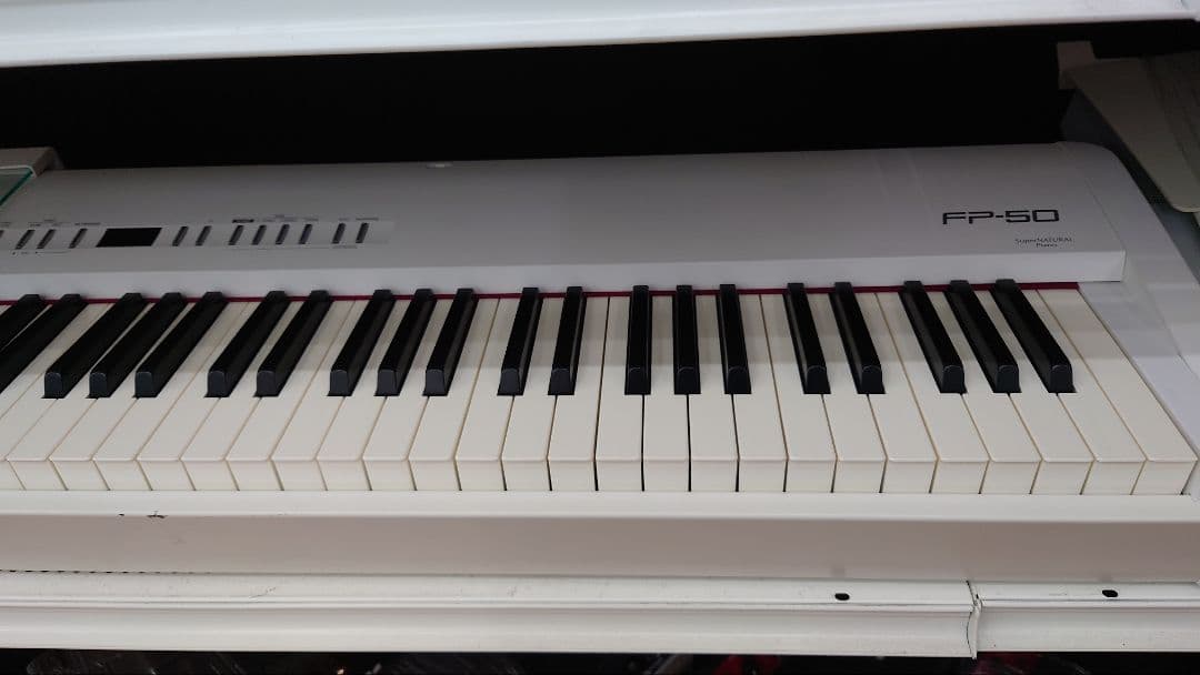 Roland FP-50 ホワイト 88鍵盤 電子ピアノ fp-30上位