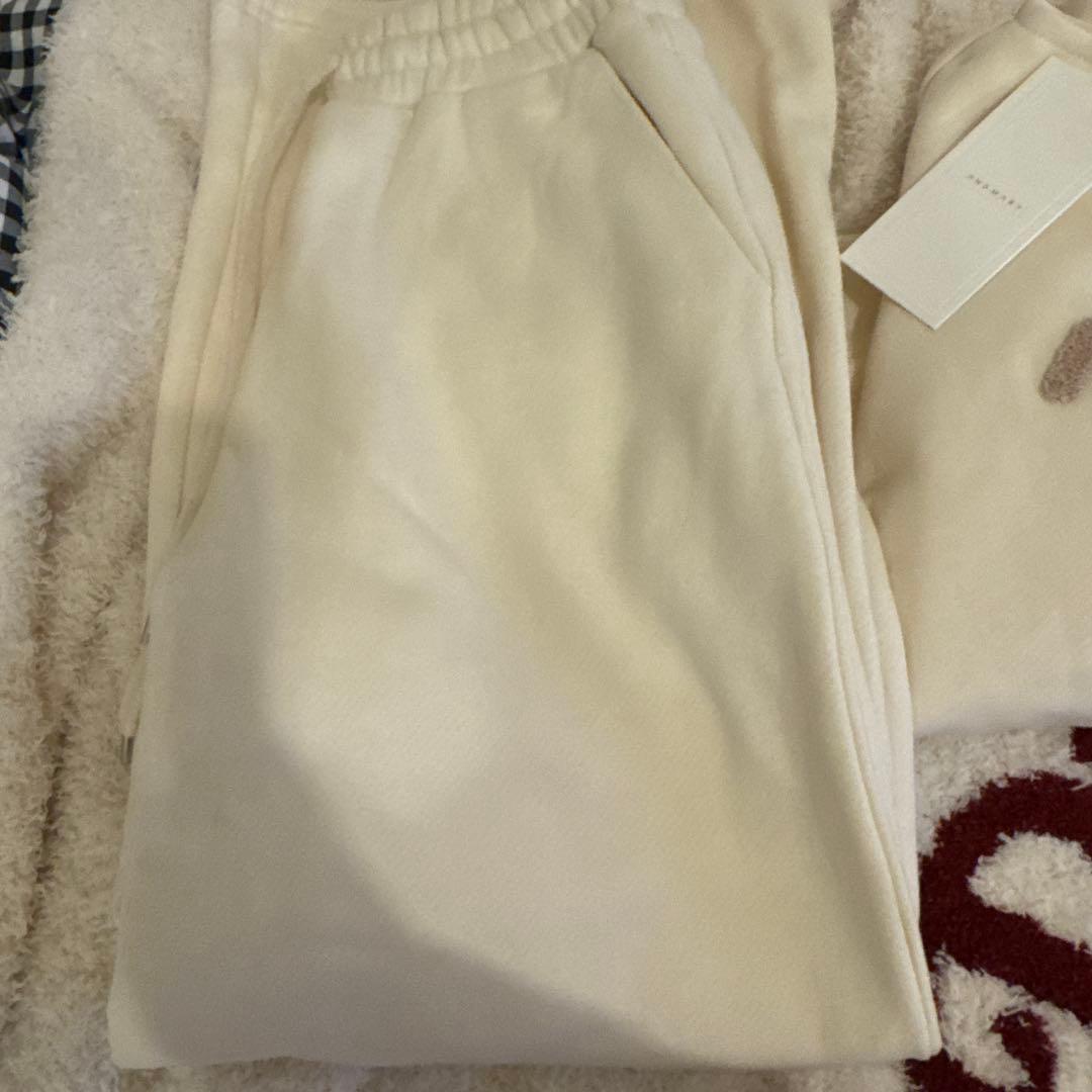 トップス ANDMARYMary logo loose set up AM1657