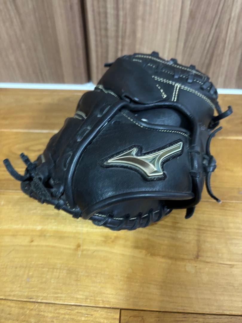 ミズノ 軟式　キャッチャーミット　少年用　SAKEBI 黒　 M-R型