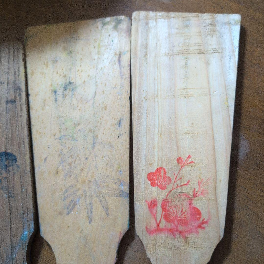 昭和レトロ　アンティーク　羽子板7枚セット販売