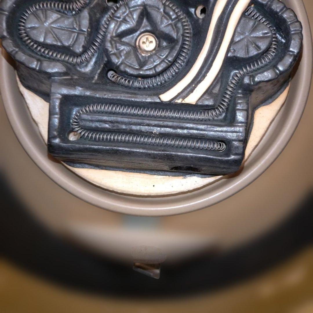 さ*！様 【風炉型電熱器】✭鬼面風炉✭野々田商店✭未使用✭敷板なし