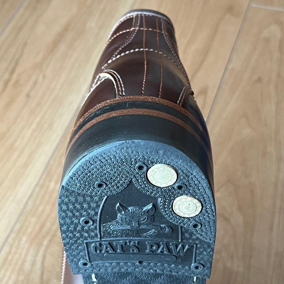 【新品同様】ロン・ウルフLONEWOLF ワイヤーマンブーツ サイズ9 ブラウン